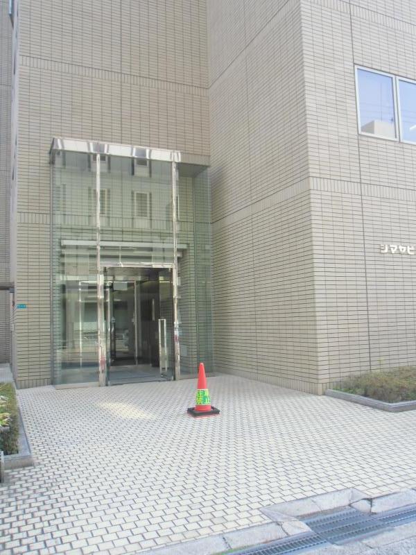 シマヤ大阪ビル 大阪の貸事務所,賃貸オフィスエントランス