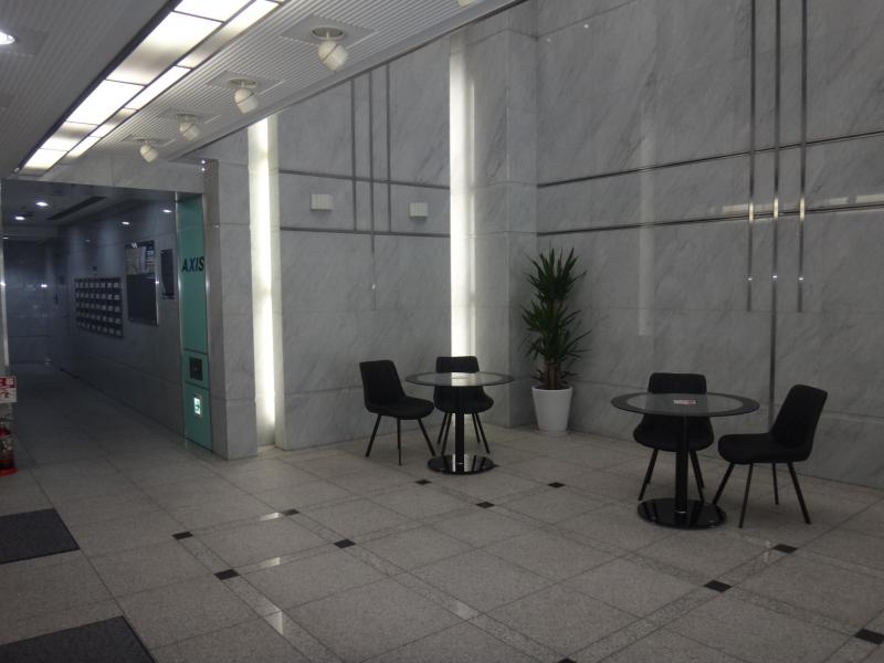 AXIS谷町ビル 大阪の貸事務所,賃貸オフィス1階エントランス