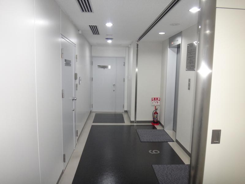 AXIS谷町ビル 大阪の貸事務所,賃貸オフィス廊下