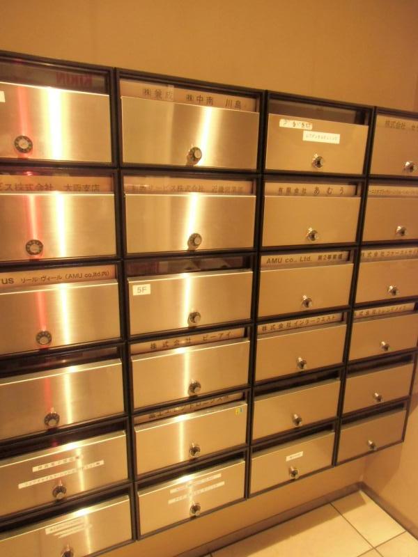 カネセ中央ビル 大阪の貸事務所,賃貸オフィス郵便受け