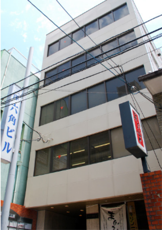 三洋六角ビル|京都の貸事務所,賃貸オフィス 外観