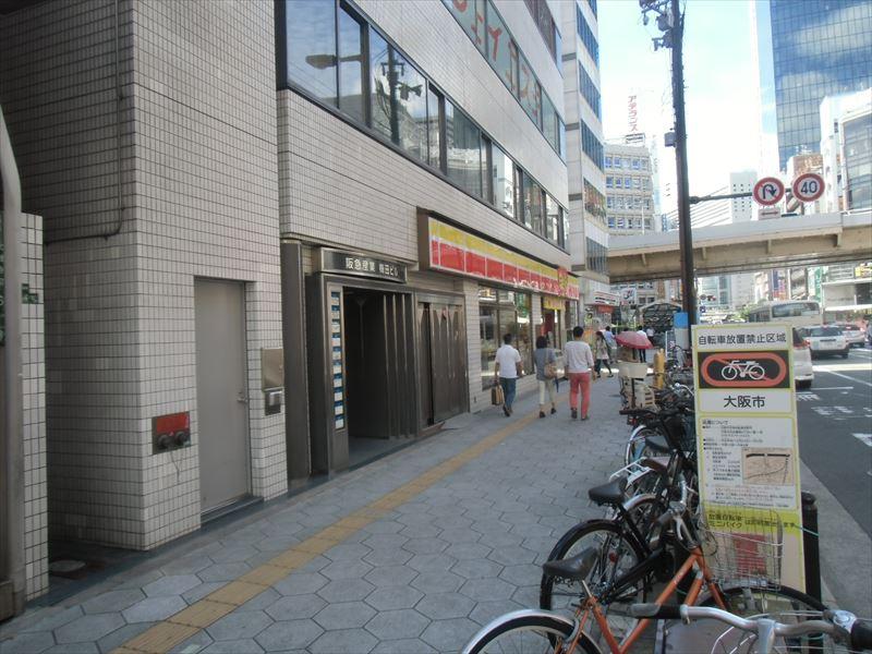 阪急産業梅田ビル 大阪の貸事務所1階外観