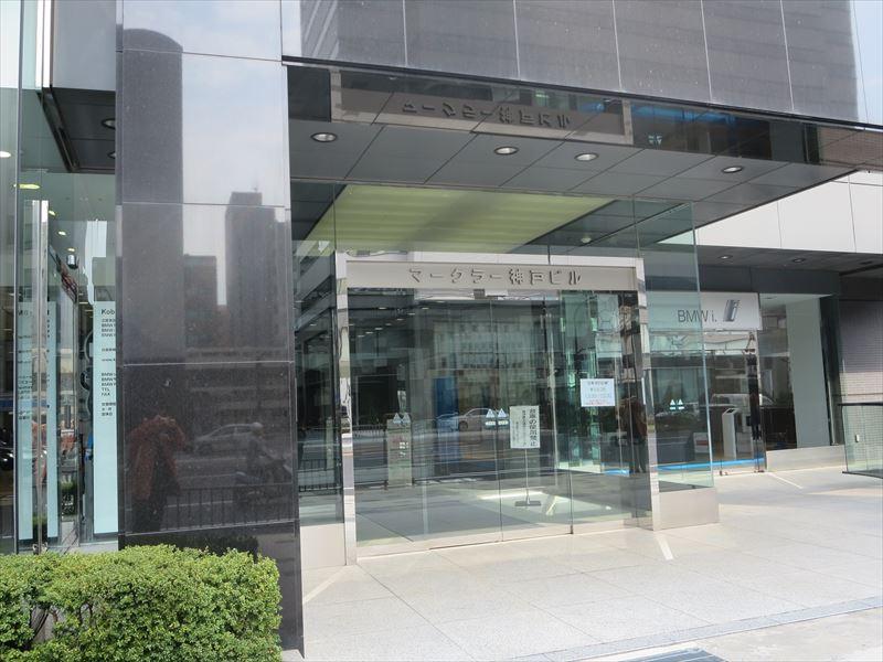 マークラー神戸ビル 神戸の貸事務所,賃貸オフィスエントランス