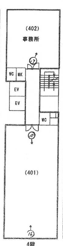 ネオフィス堺筋本町ビル 大阪の貸事務所,賃貸オフィス 平面図