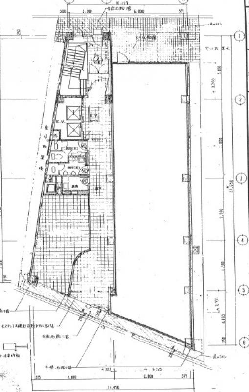 西天満大治ビル 大阪の貸事務所,賃貸オフィス 平面図